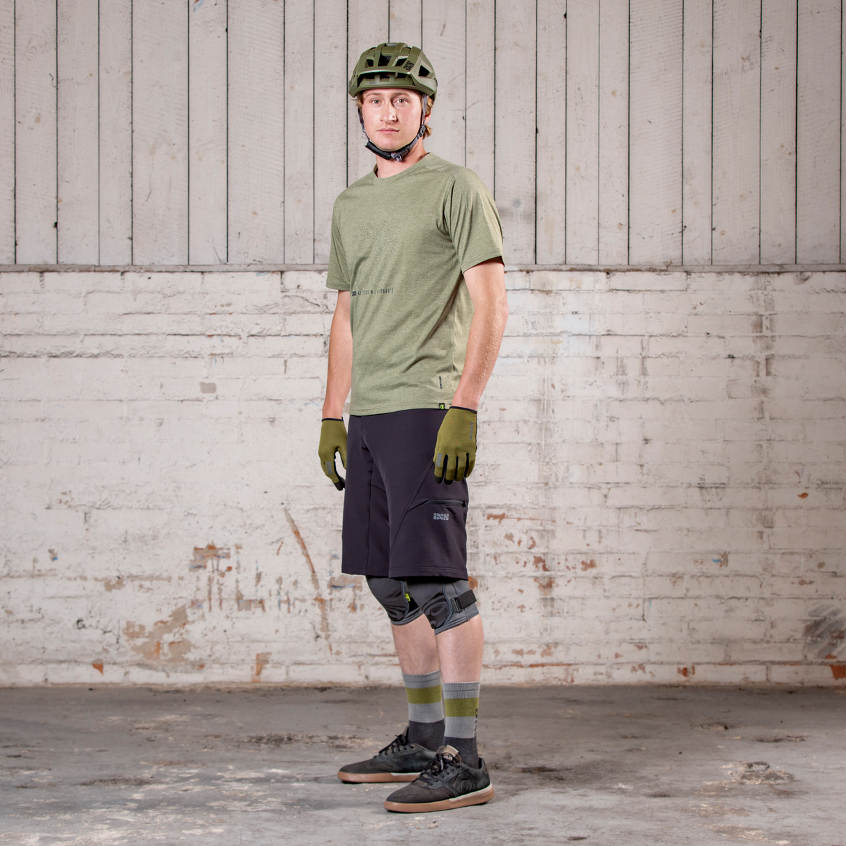 Flow Tech Tee Contour olive