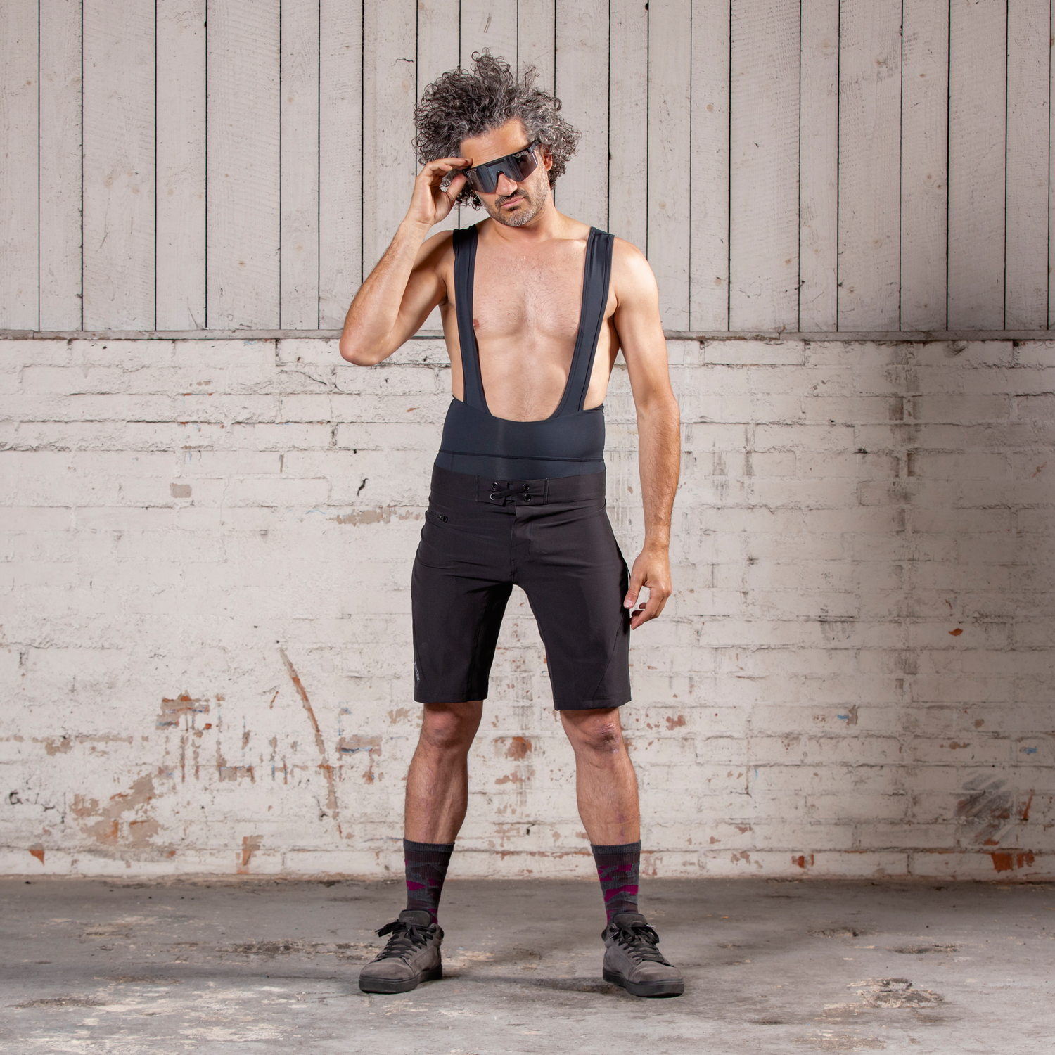 Flow XTG Bib Shorts anthrazit