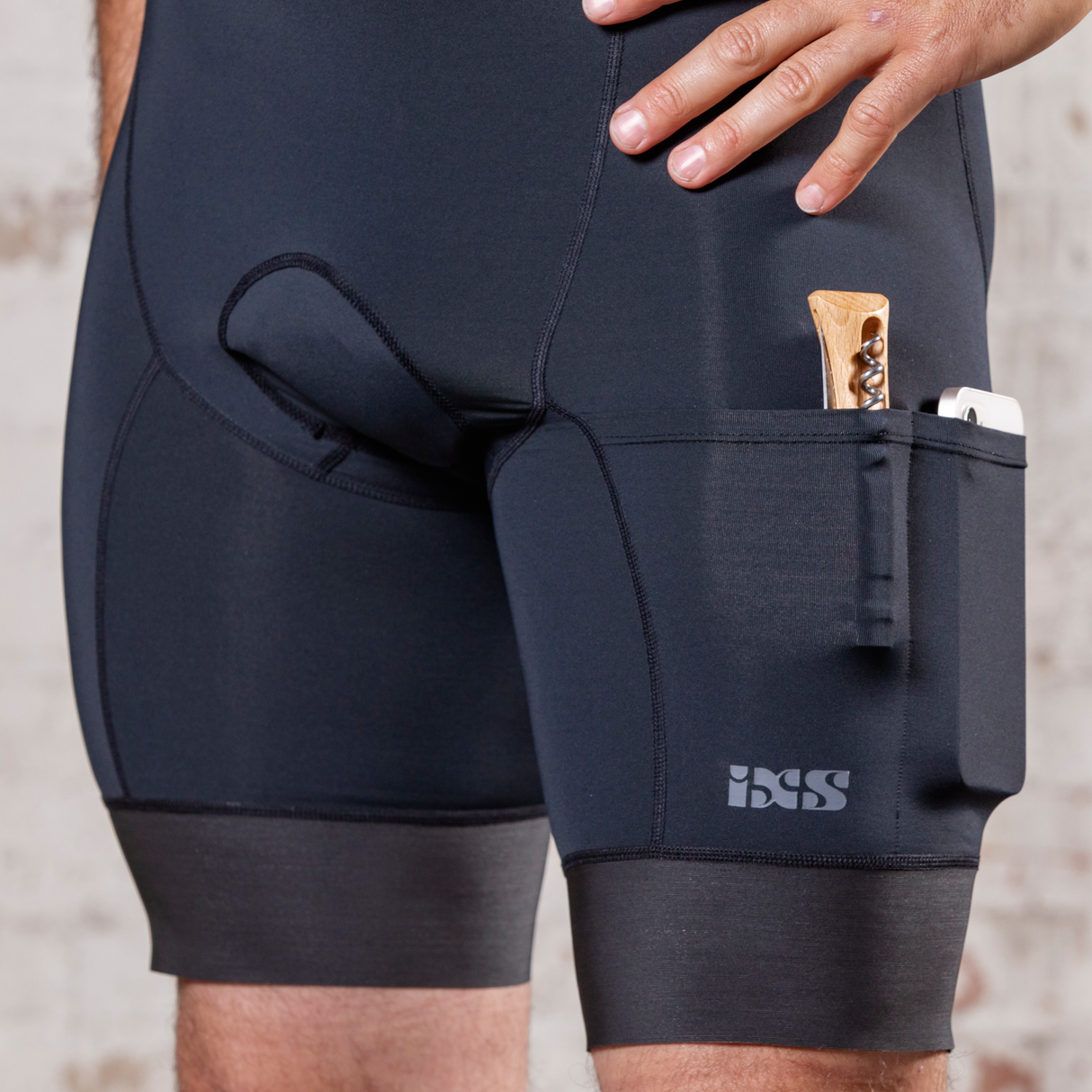 Flow XTG Bib Shorts anthrazit