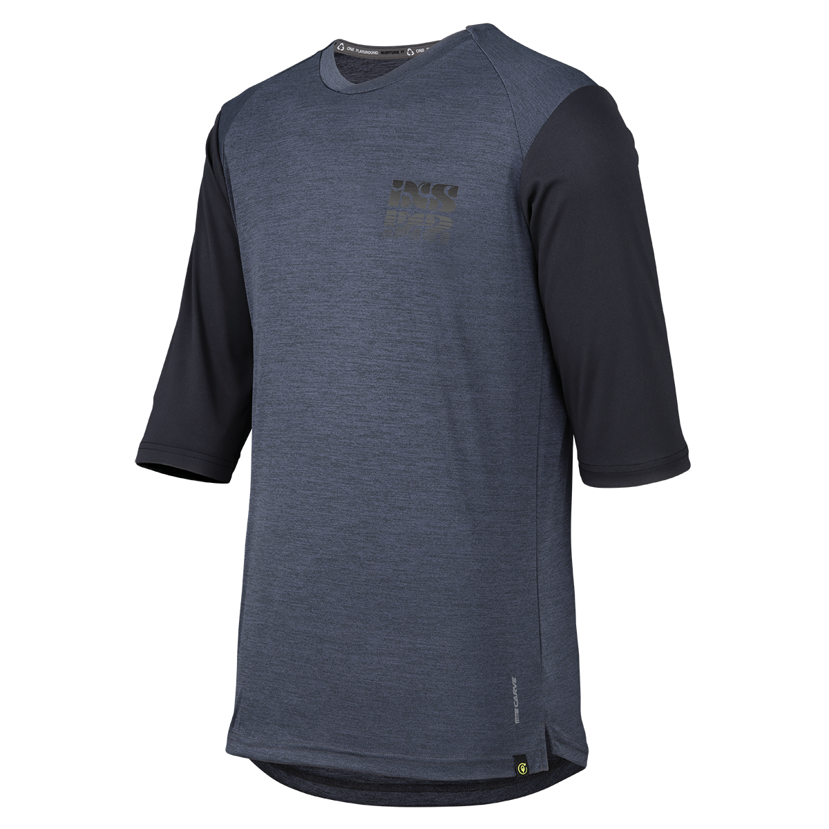 Carve X Jersey schwarz-solid black