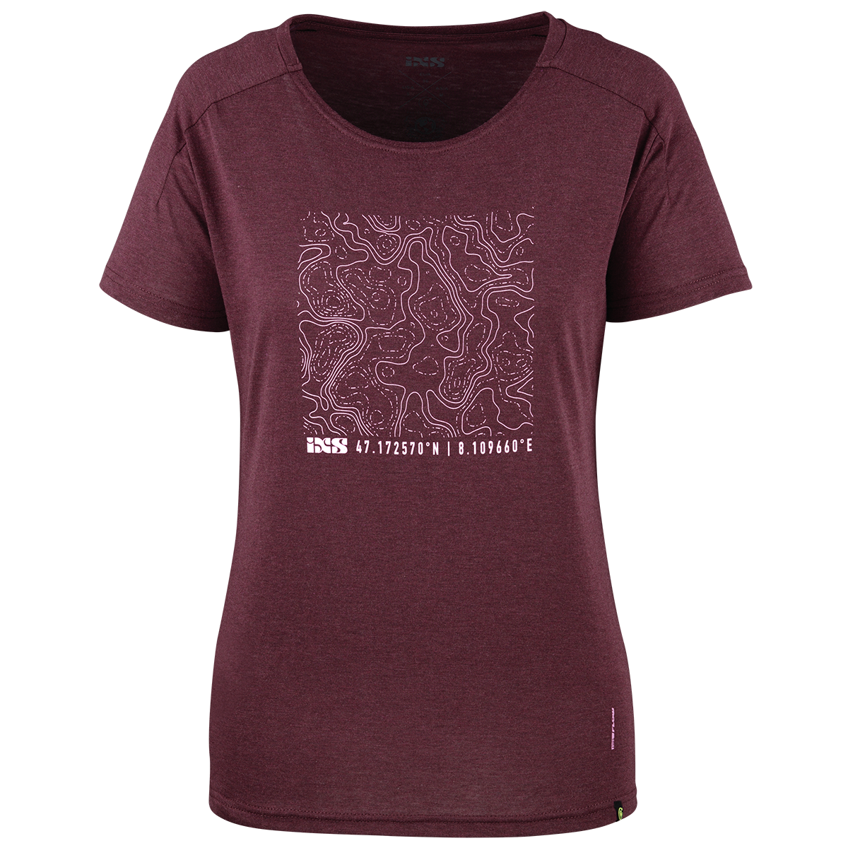 Flow Women Tech Tee Contour raisin