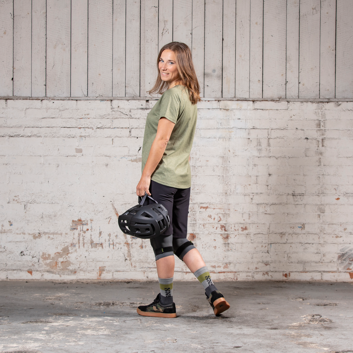 Flow Women Tech Tee Contour olive