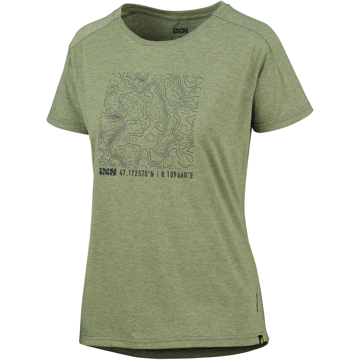 Flow Kids Tech Tee Contour olive