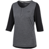 Carve X Women Henley graphit-solid black