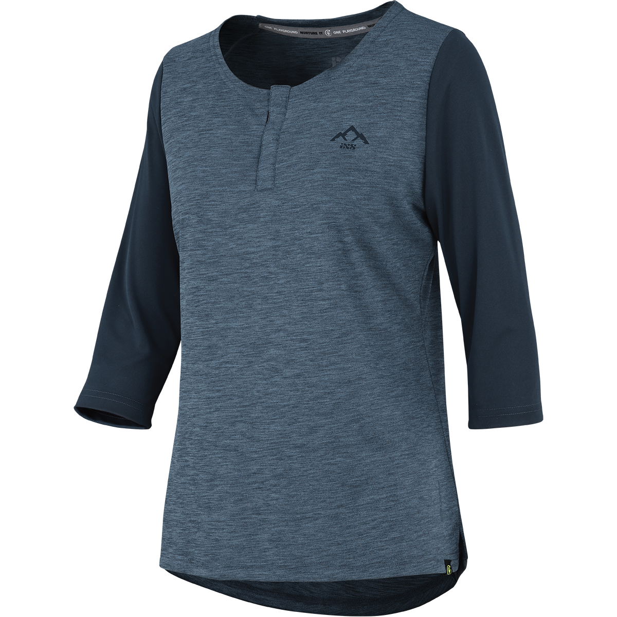 Women's Carve X 3/4 Henley storm-marine