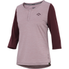 Women's Carve X 3/4 Henley taupe-raisin