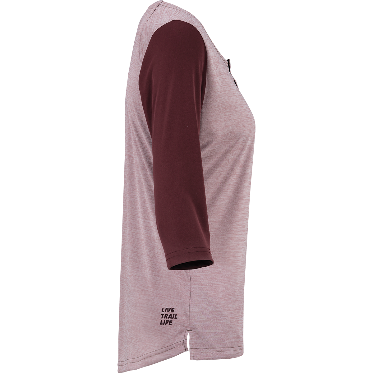 Women's Carve X 3/4 Henley taupe-raisin