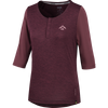 Carve X Women Henley raisin-solid raisin