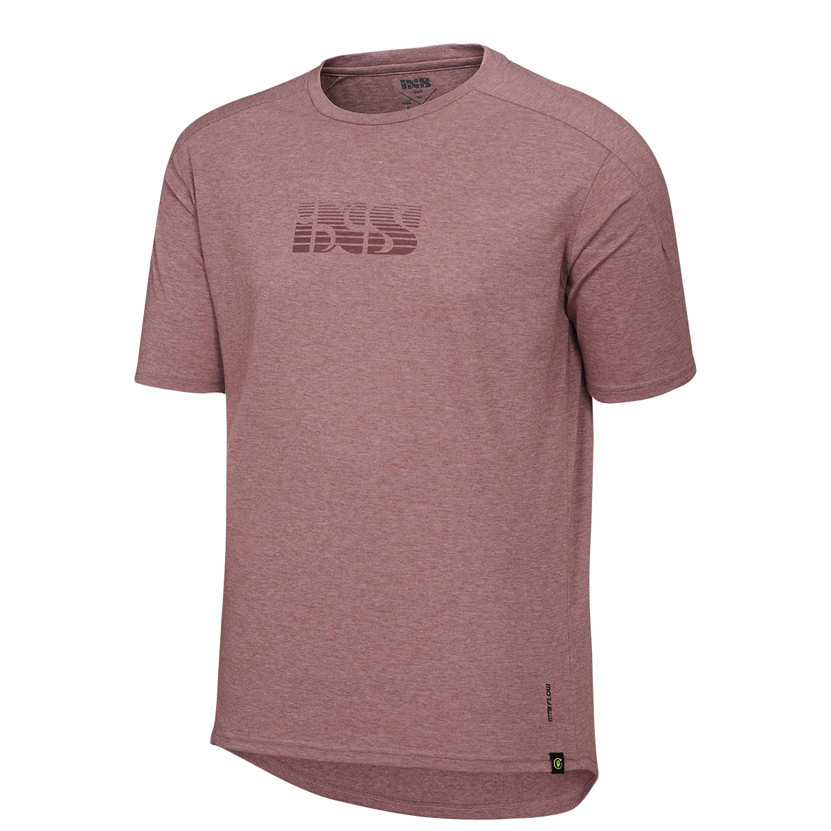 Kids Flow Fade Tech Tee taupe