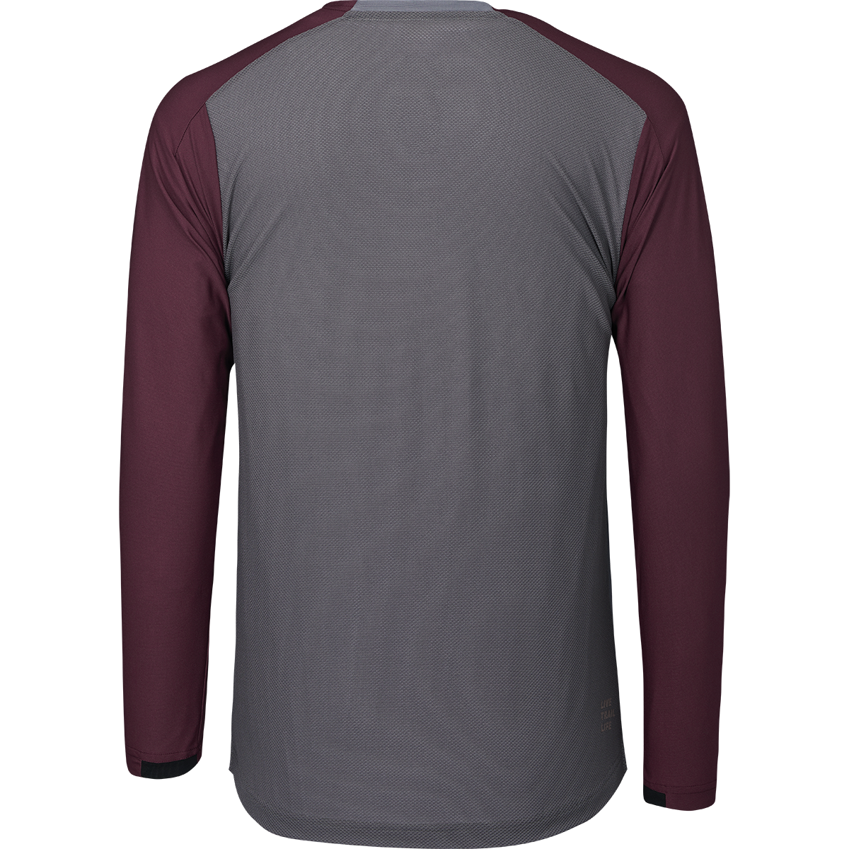 Flow XTG Long Sleeve Henley graphit-raisin