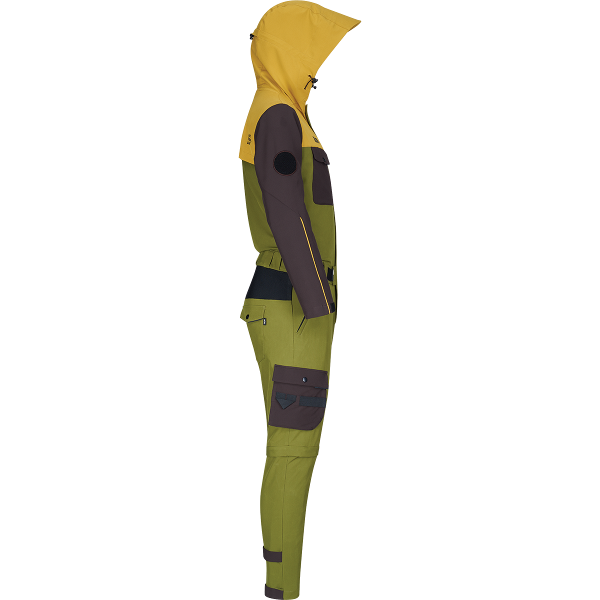 Carve Digger Kombi olive-acacia-coffee