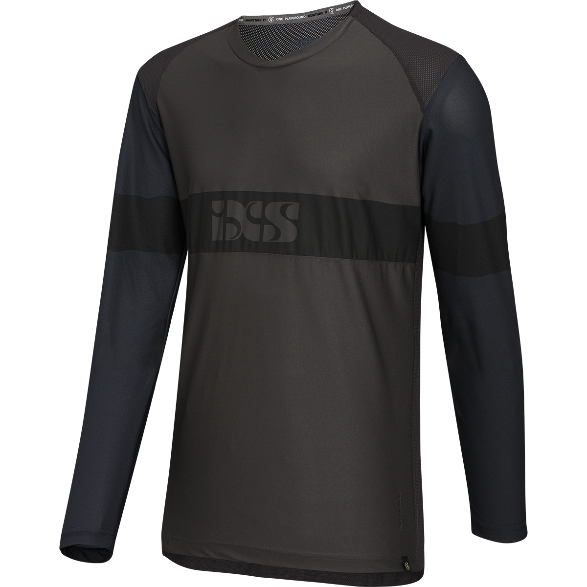 Kids Trigger EVO Long Sleeve Jersey anthrazit-schwarz