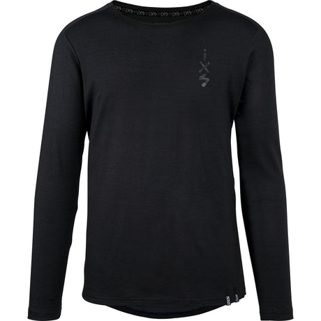 Flow Merino Langarm Jersey schwarz