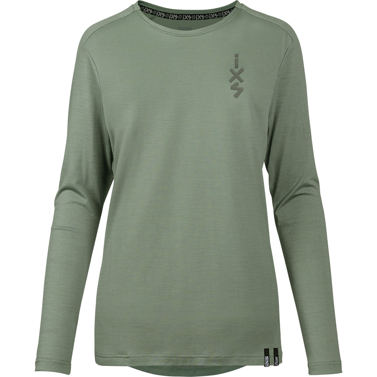 Damen Flow Merino Langarm Jersey sage