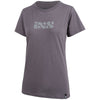 Women's Brand organic 2.0 tee dirty purple