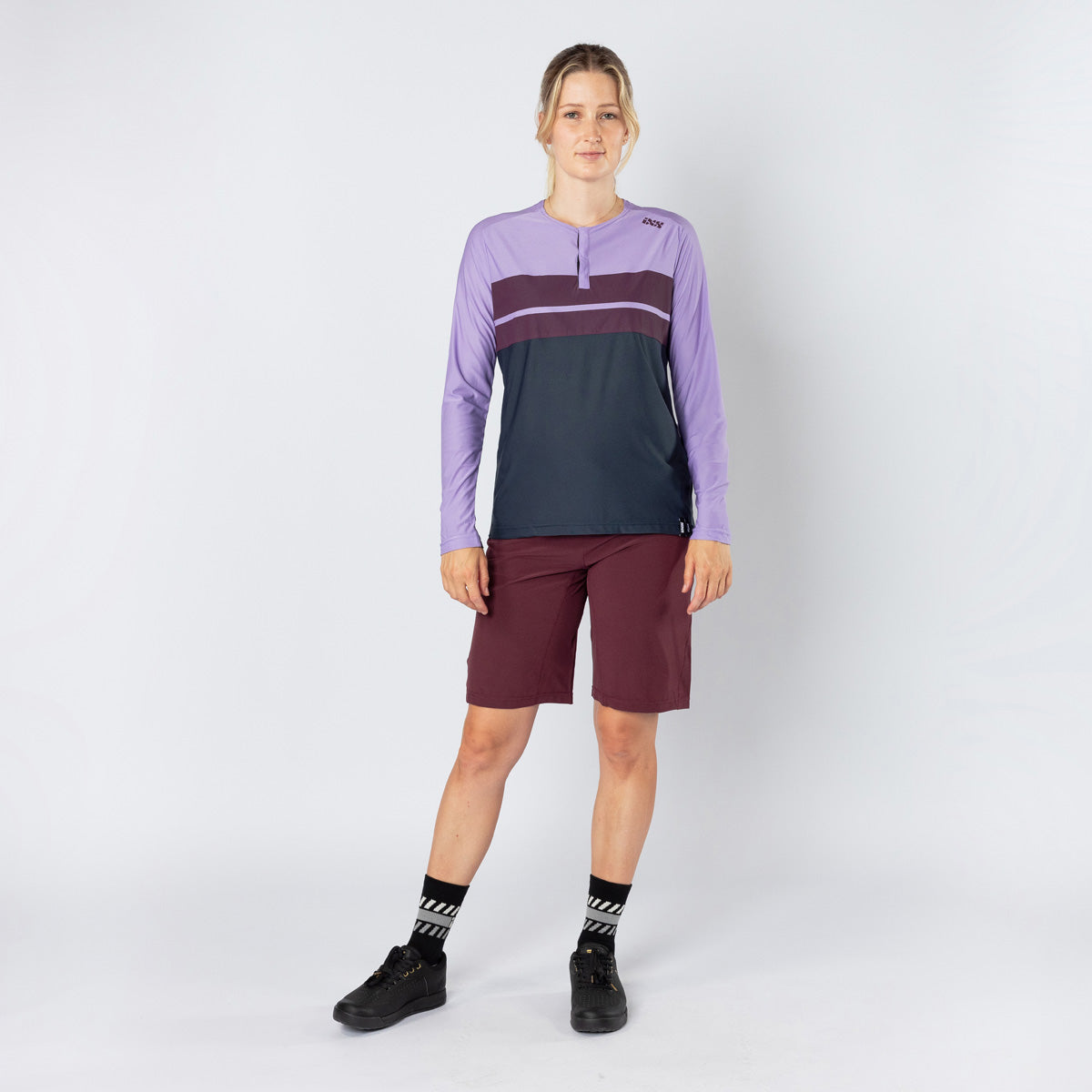 Damen Flow Lite 1.0 Henley lavender-marine