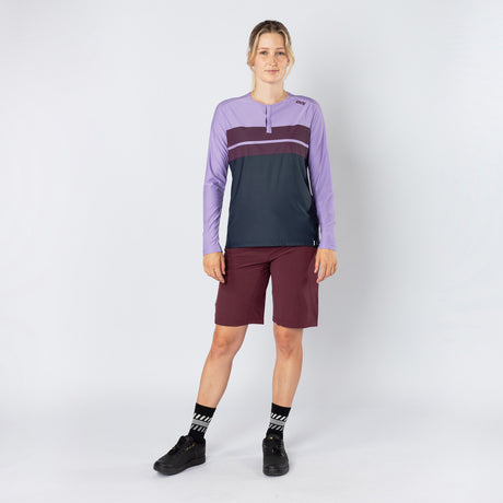 Damen Flow Lite 1.0 Henley lavender-marine