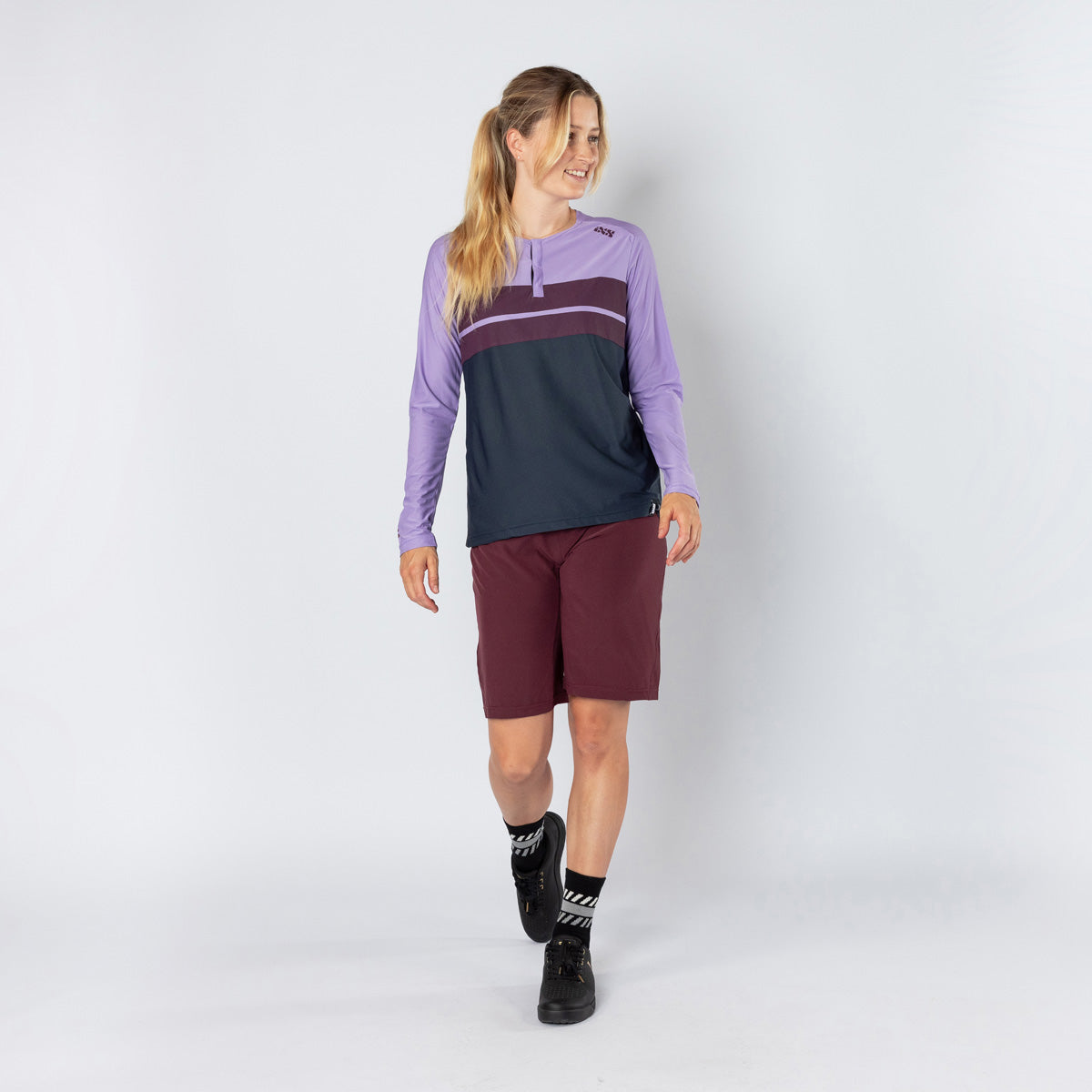 Damen Flow Lite 1.0 Henley lavender-marine