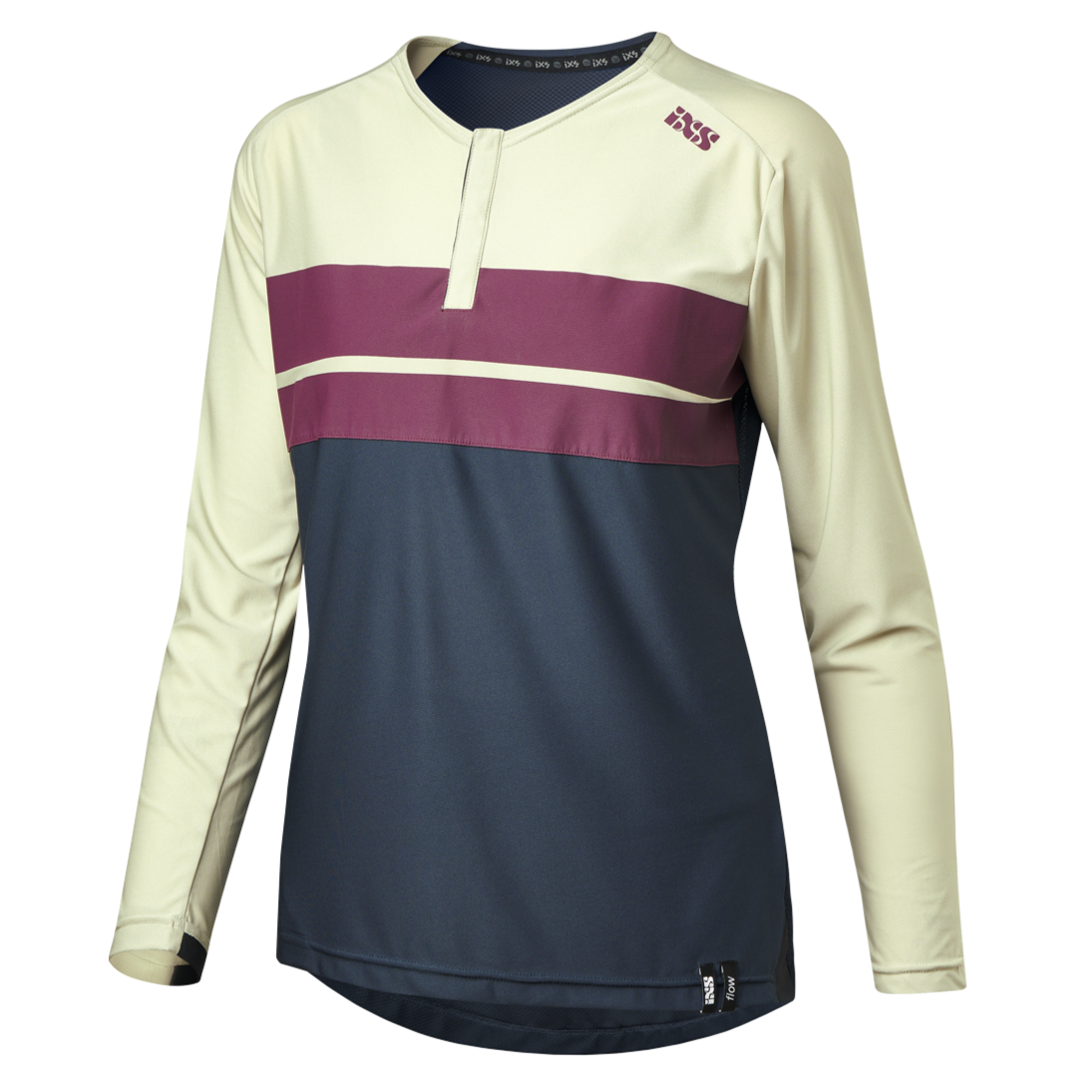 Damen Flow Lite 1.0 Henley sand-marine