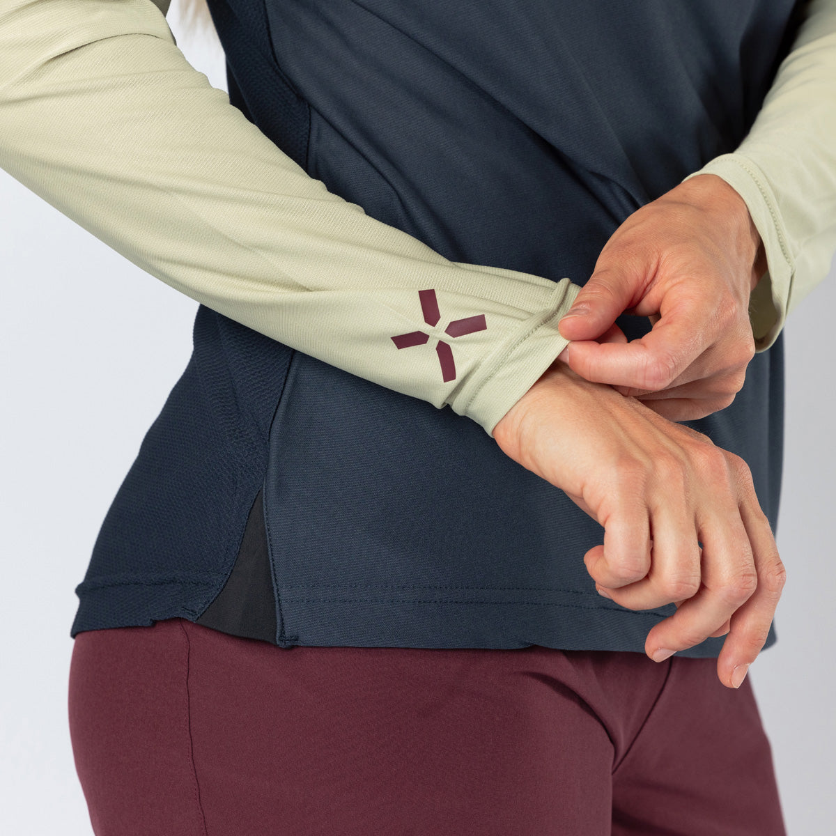 Damen Flow Lite 1.0 Henley sand-marine