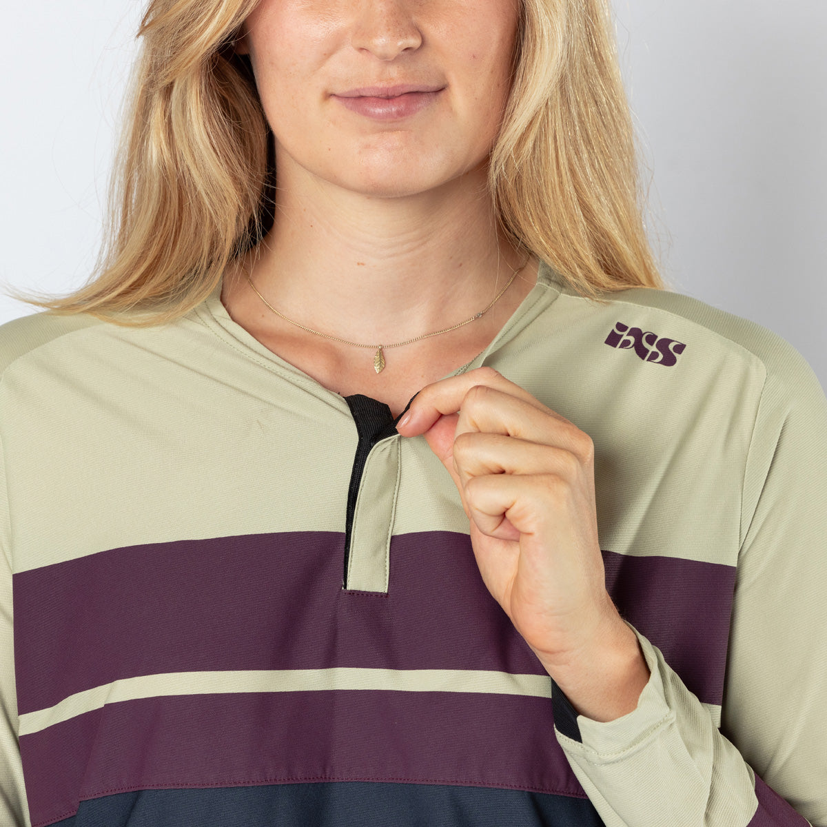 Damen Flow Lite 1.0 Henley sand-marine