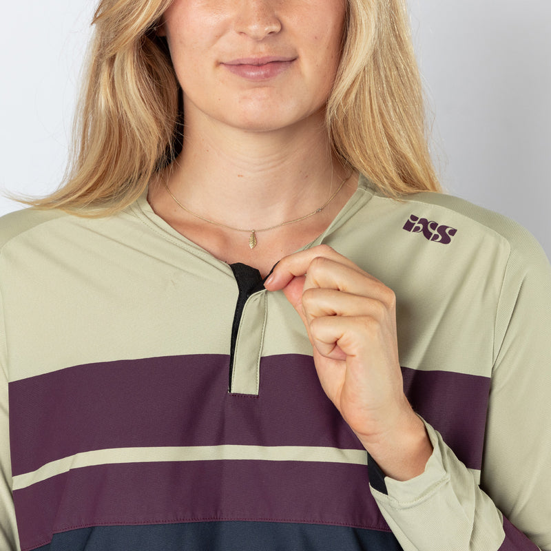 Damen Flow Lite 1.0 Henley sand-marine