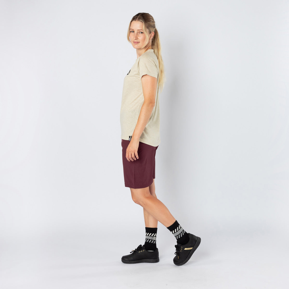 Damen Flow Lite 1.0 H-H Shorts raisin