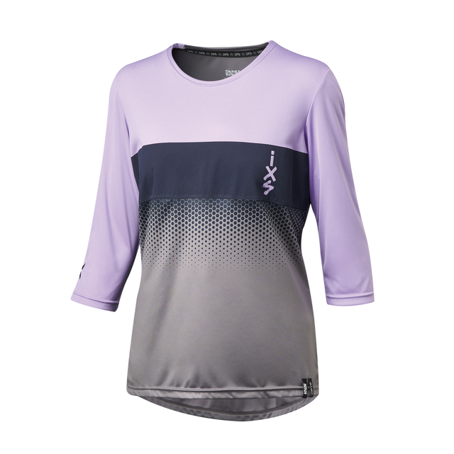 Damen Carve 1.0 3/4 Jersey lavender-graphit
