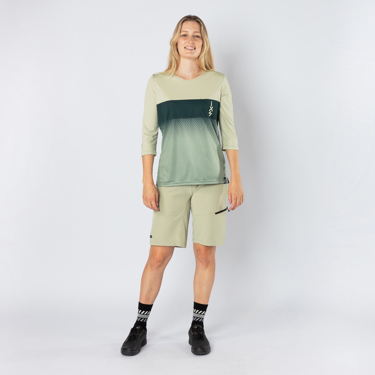 Damen Carve 1.0 3/4 Jersey sand-sage