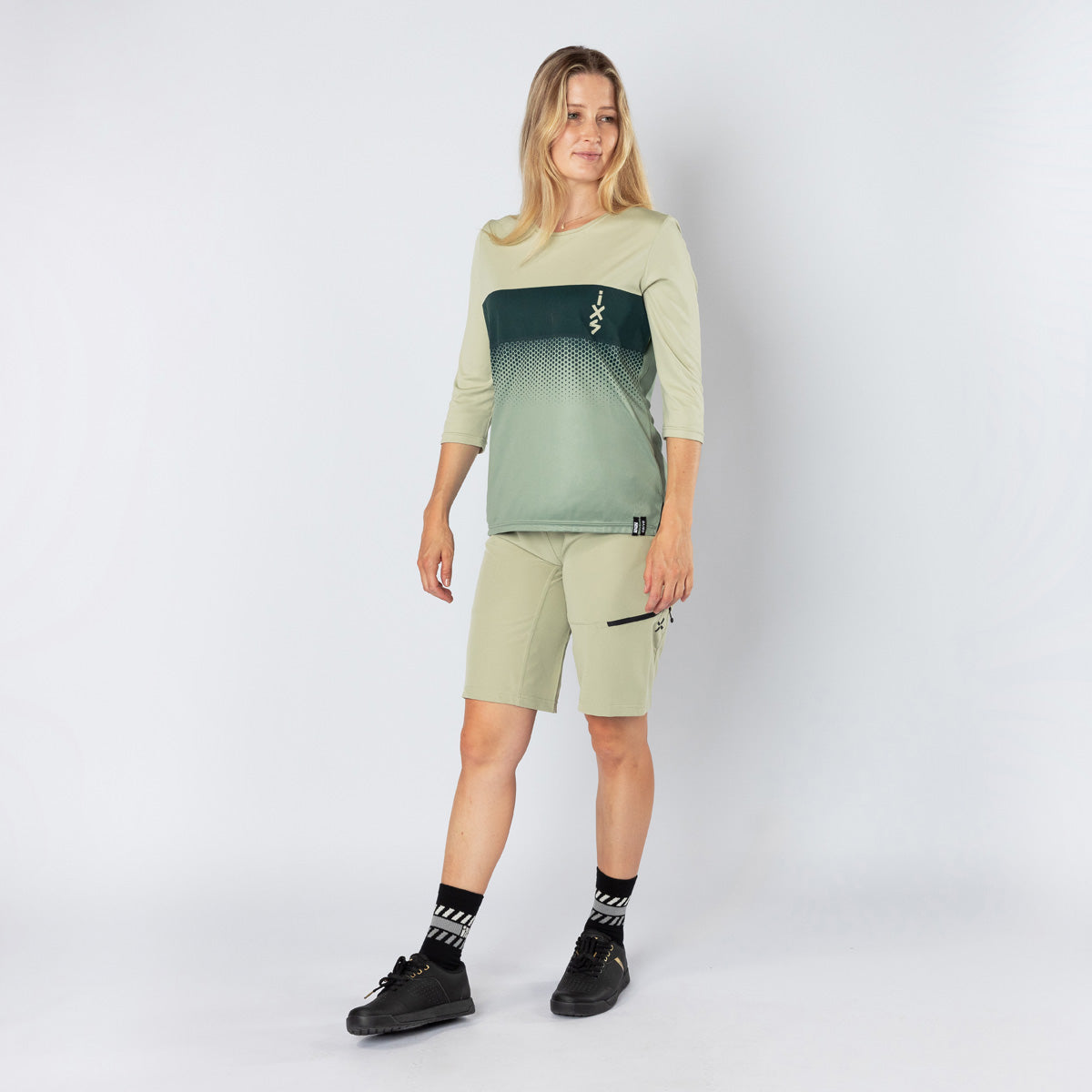 Damen Carve 1.0 3/4 Jersey sand-sage