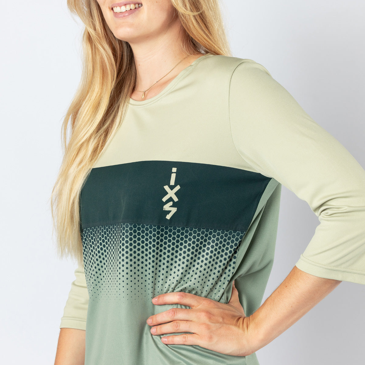 Damen Carve 1.0 3/4 Jersey sand-sage