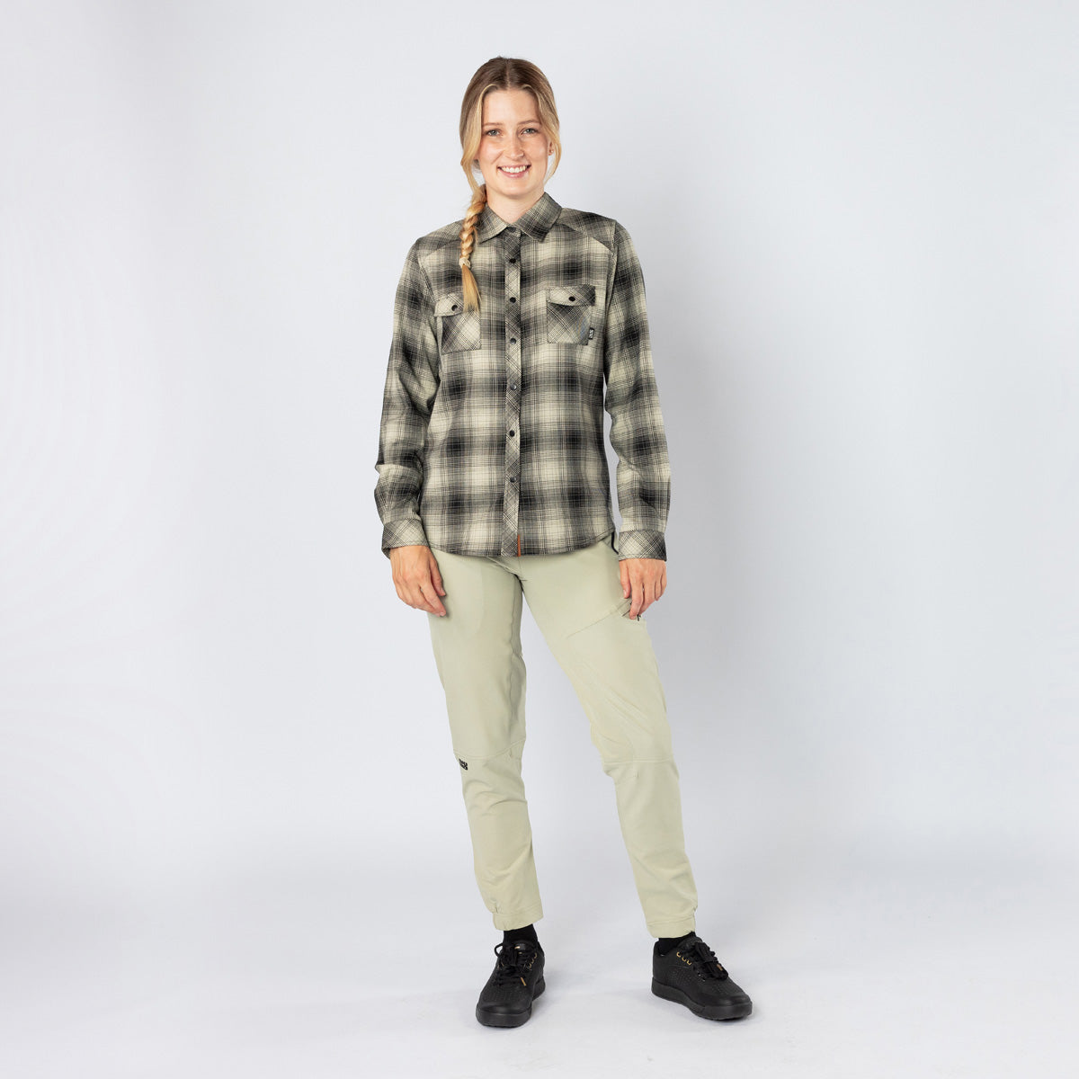 Damen Carve 1.0 Shirt sand-schwarz