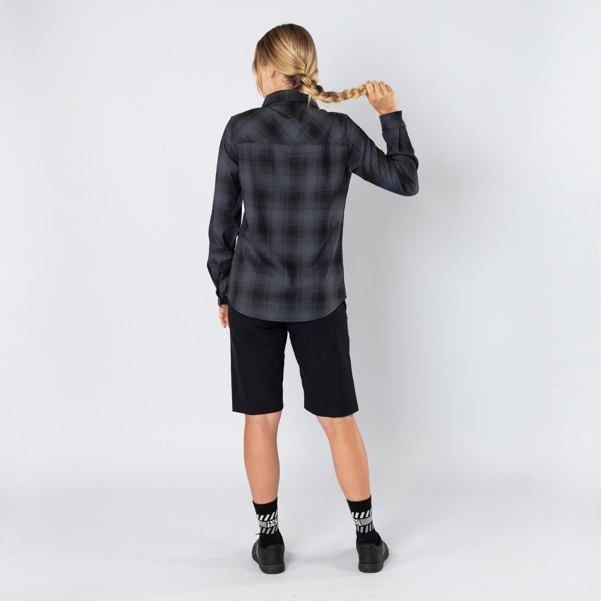 Damen Carve 1.0 Shirt anthrazit-schwarz