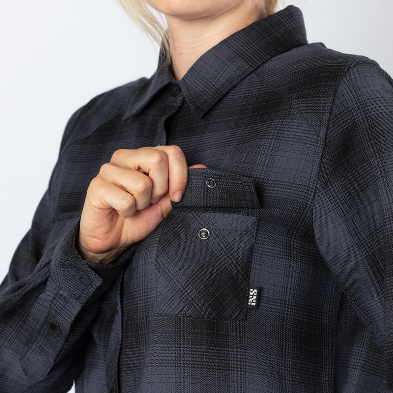 Damen Carve 1.0 Shirt anthrazit-schwarz