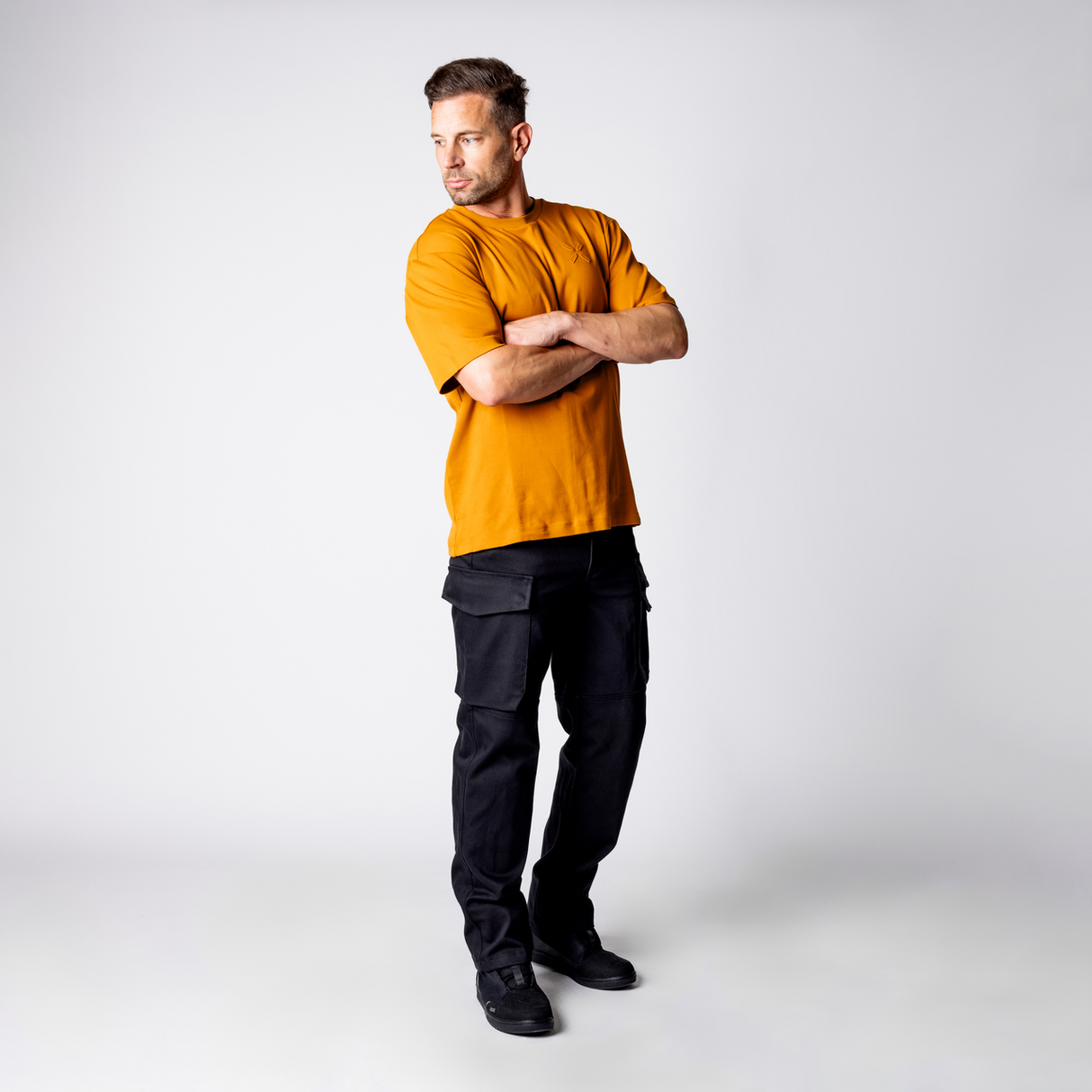 iXS-Brand 1.0 Tee - ochre braun-08