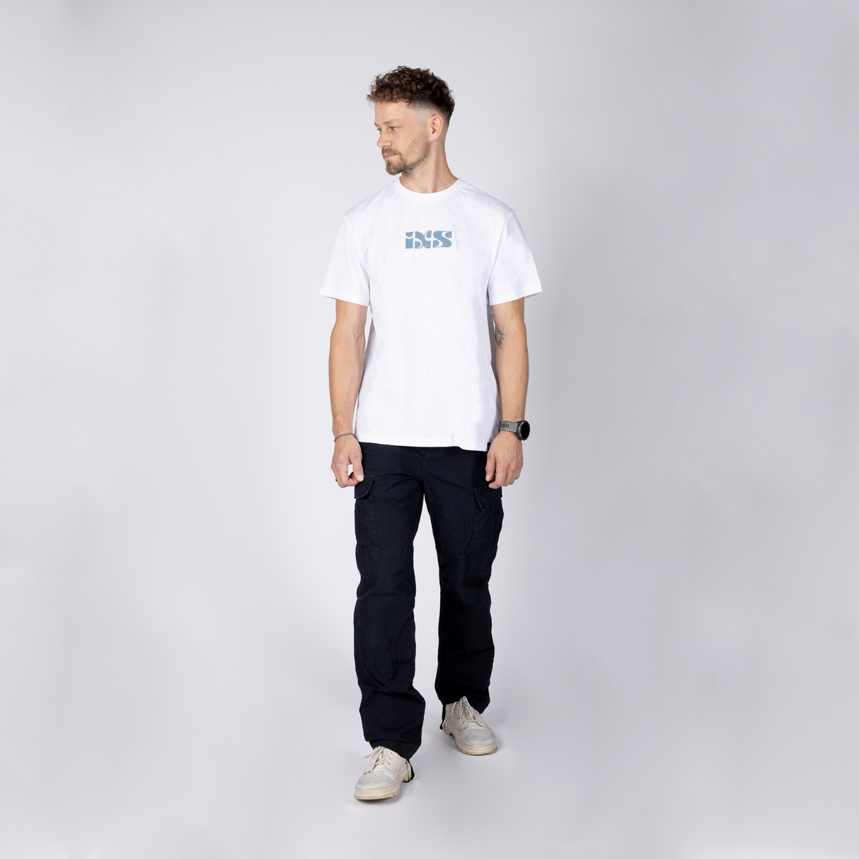 iXS-Brand 1.1 Tee - weiss-02