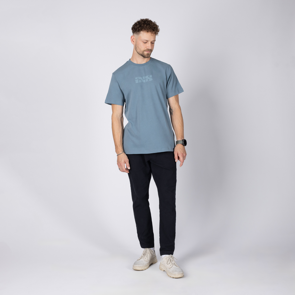 iXS-Brand 1.1 Tee - blau grau-09