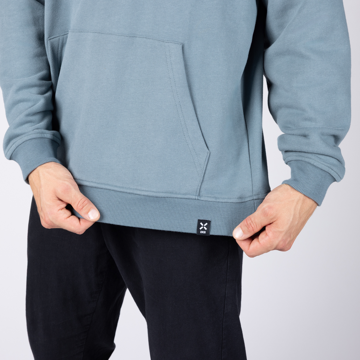 iXS-Brand 1.0 Hoodie - blau grau-22