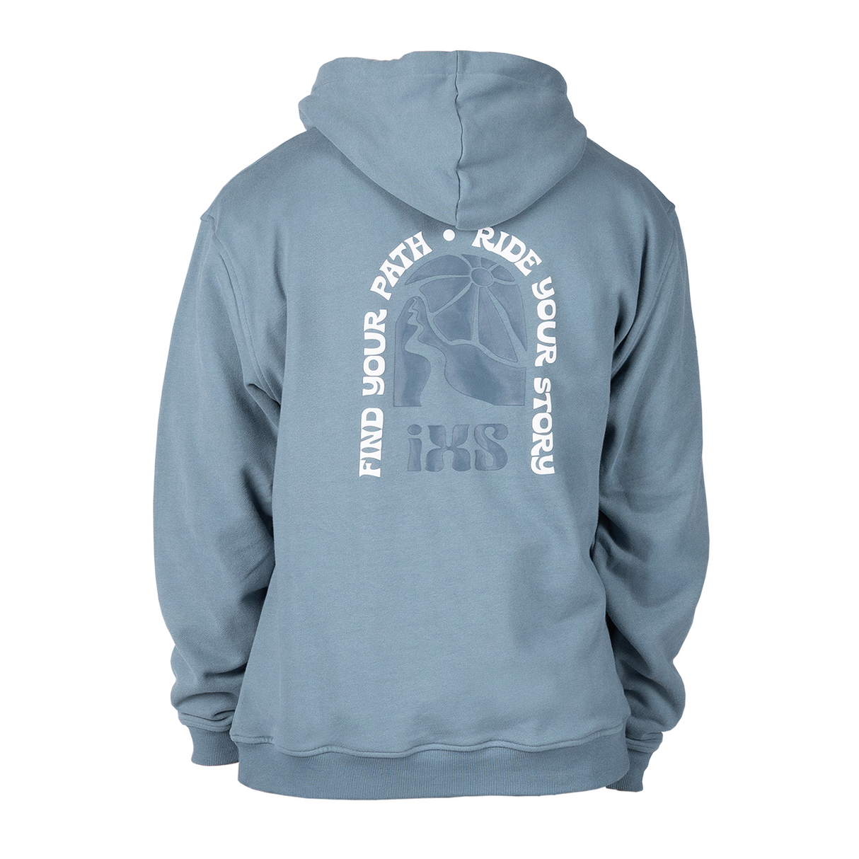 iXS-Graphic 1.0 Hoodie - blau grau-06