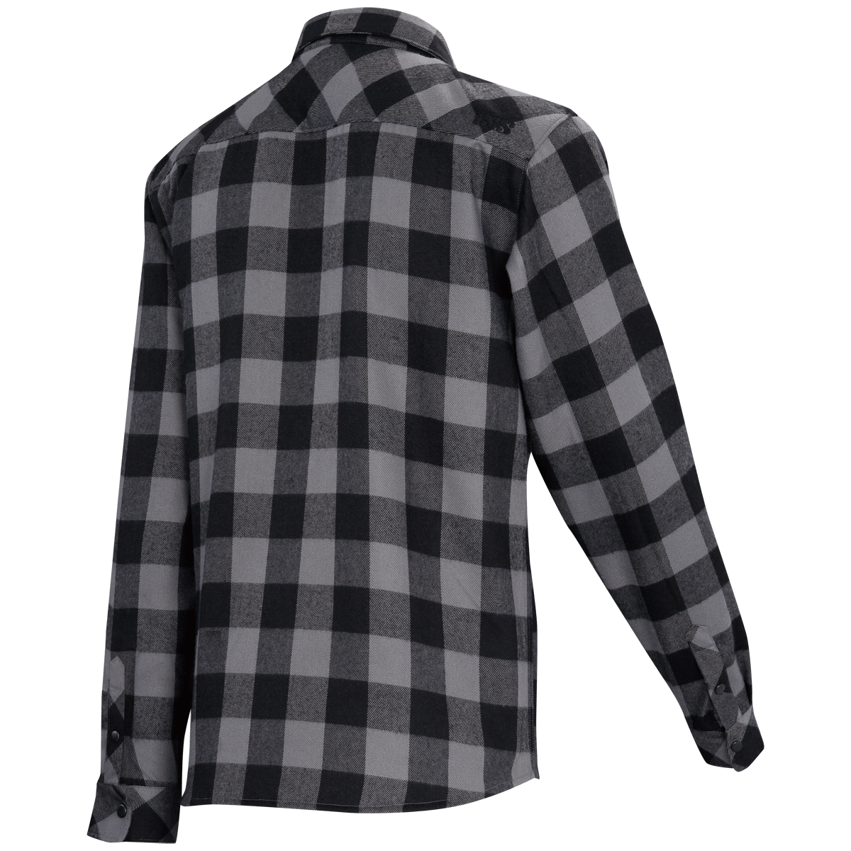 Escapee Flannel Hemd schwarz-graphit