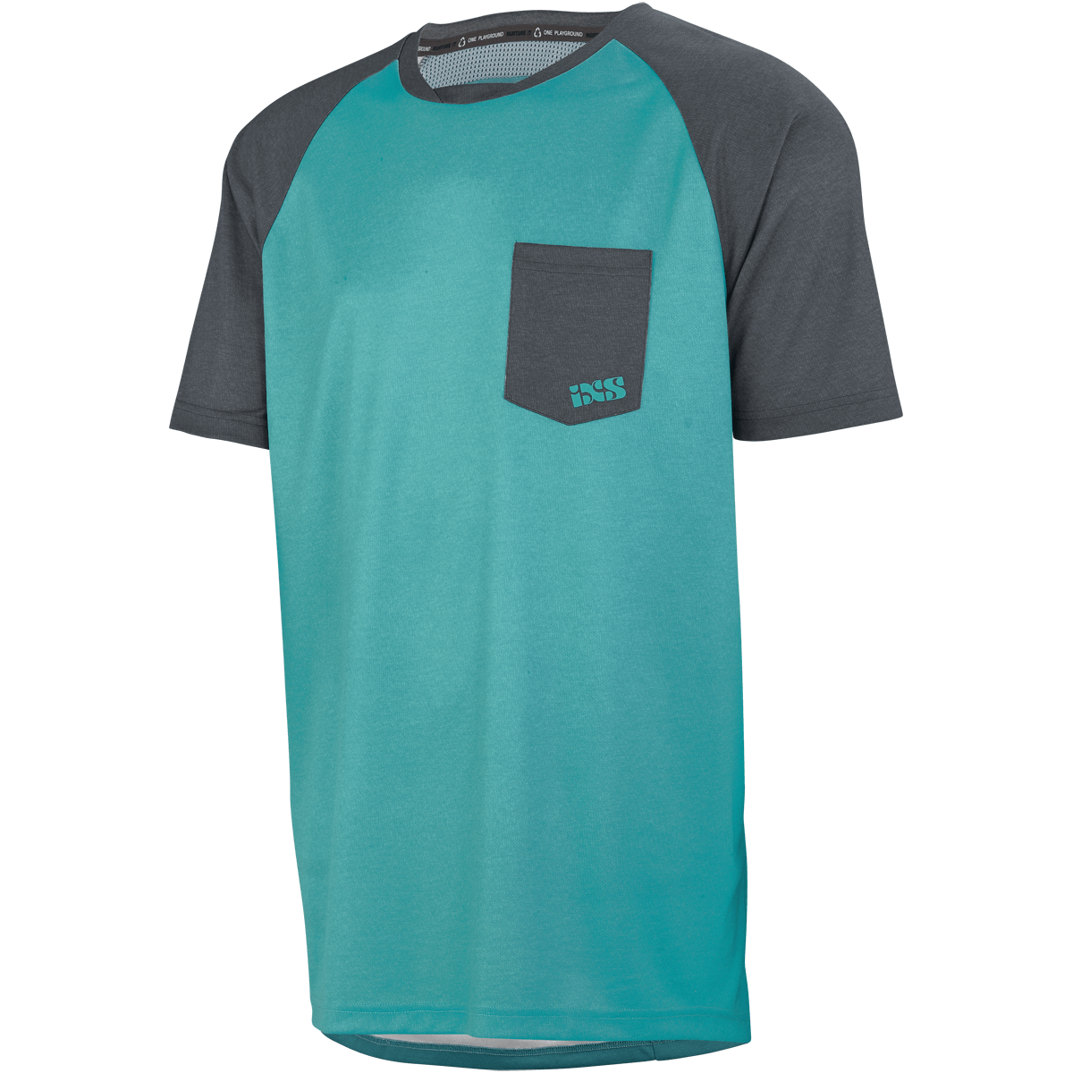 Flow Jersey lagoon-graphit