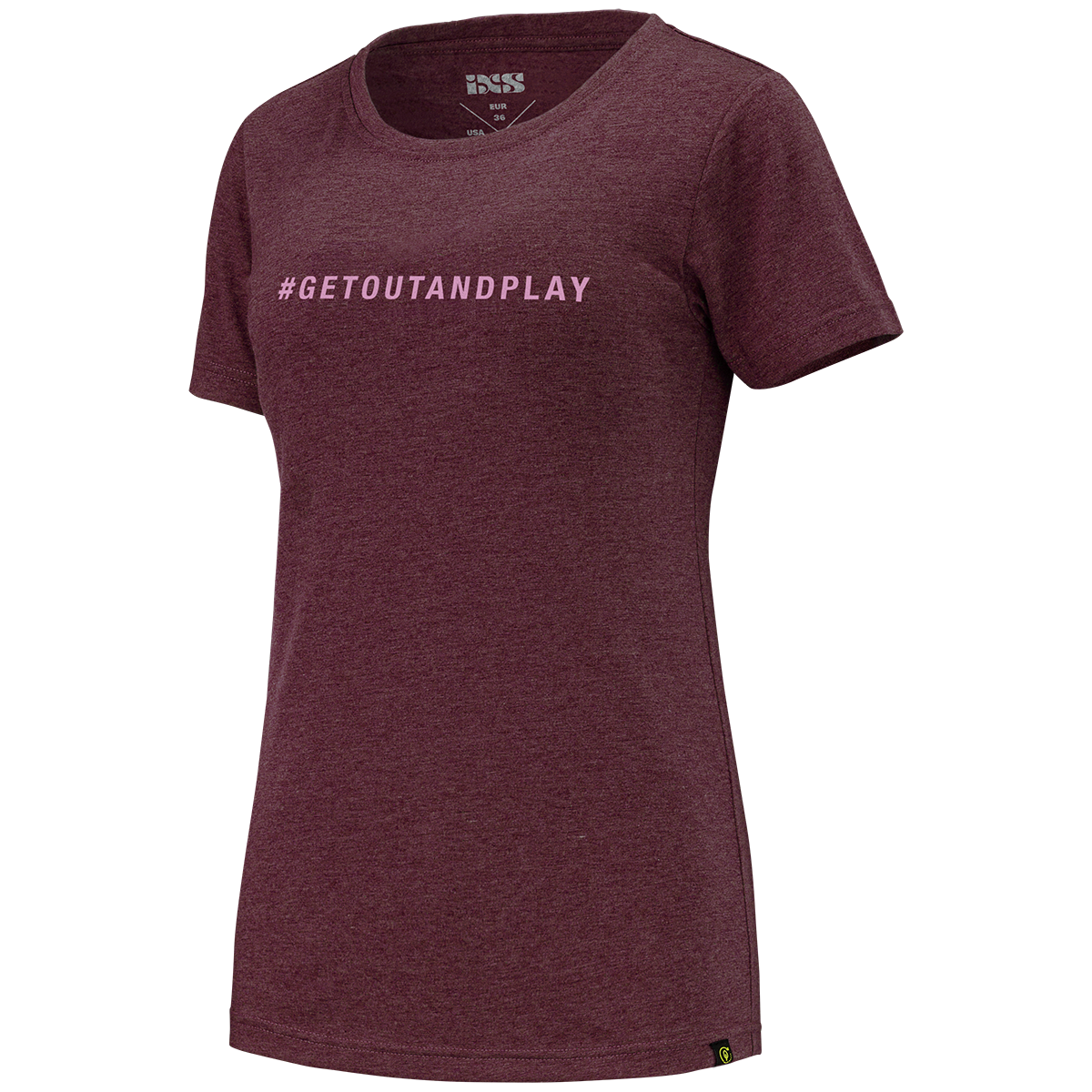 getoutandplay Womens Organic Tee raisin