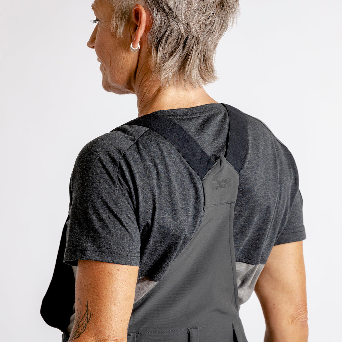 Women's Carve Latzhose anthrazit