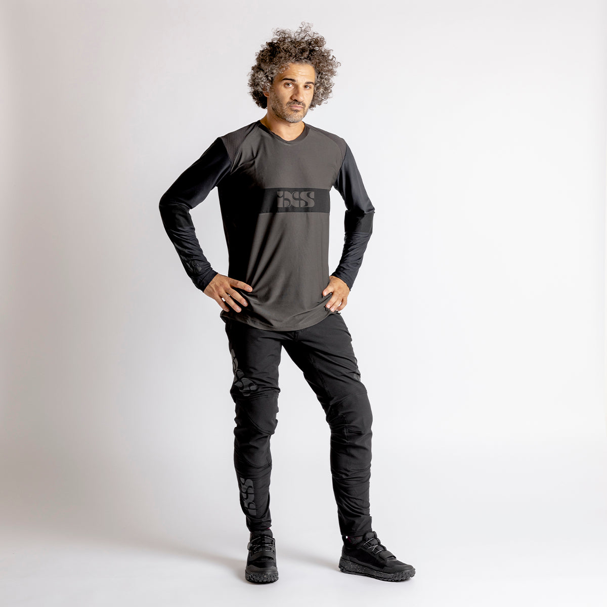 Trigger EVO Long Sleeve Jersey anthrazit-schwarz