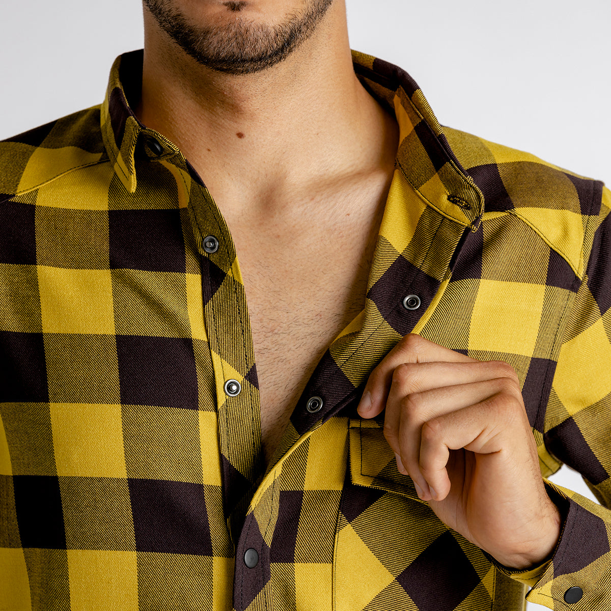 Carve Digger Shirt acacia-schwarz