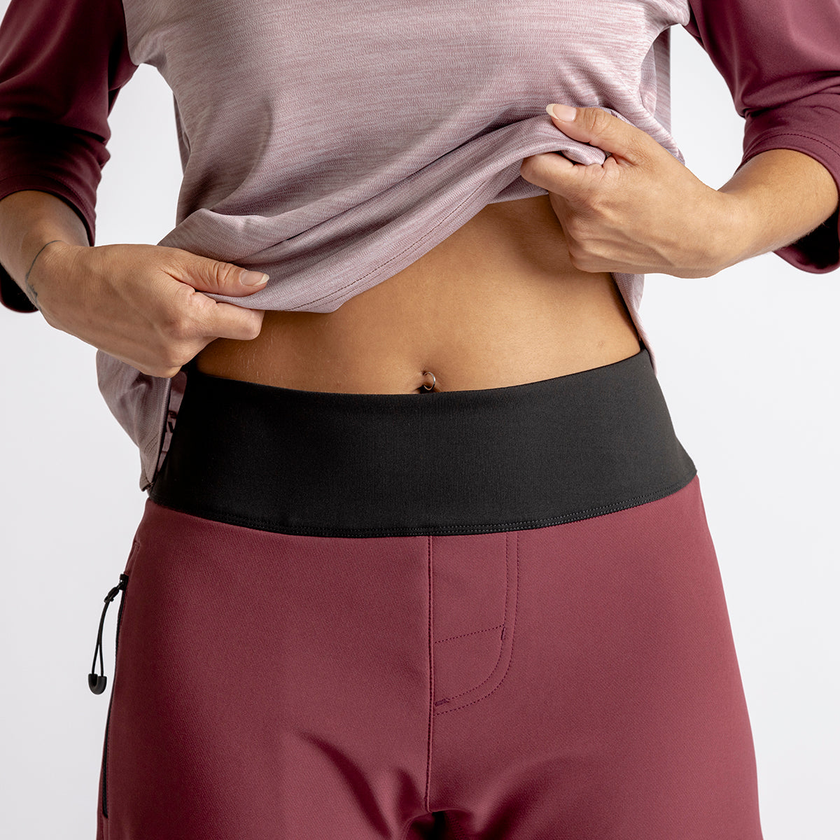 Carve Hip-Hugger Women Shorts raisin