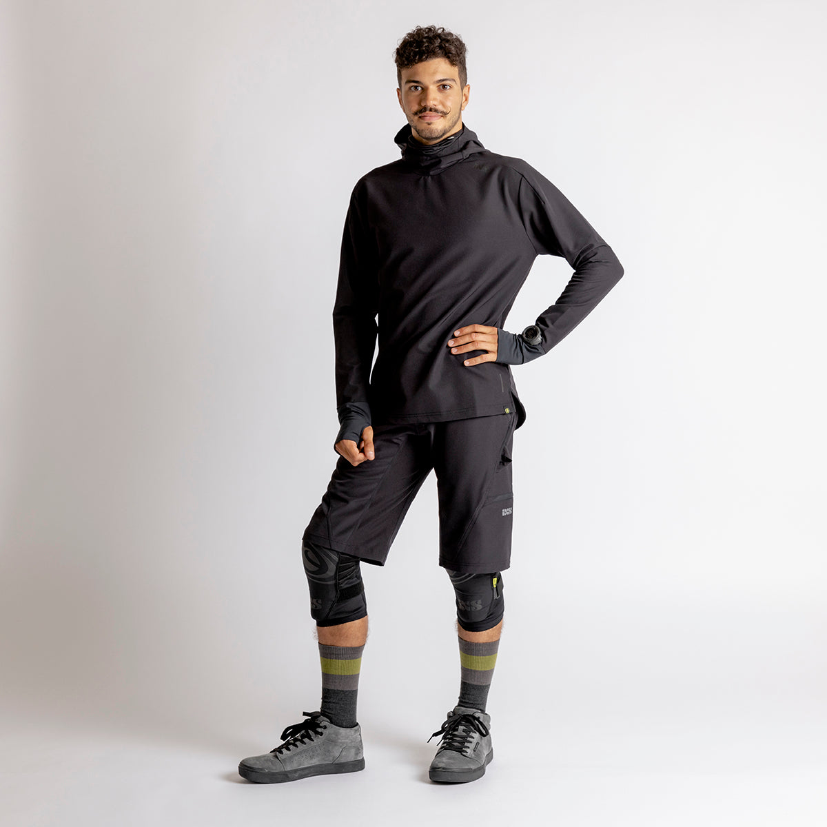 Carve Digger EVO Hooded Jersey schwarz