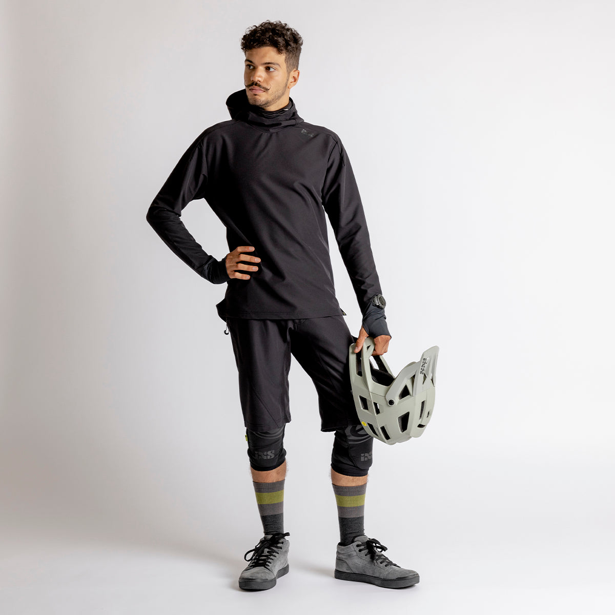 Carve Digger EVO Hooded Jersey schwarz