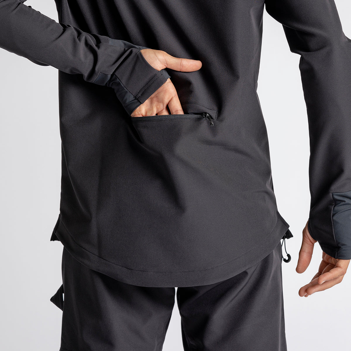 Carve Digger EVO Hooded Jersey schwarz