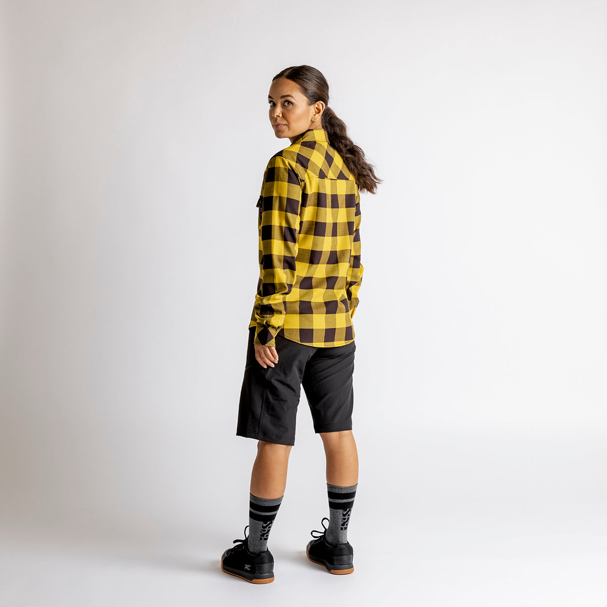 Women's Carve Digger Shirt acacia-schwarz